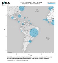 Government Representatives Map South America thumb