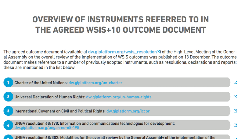 WSIS10ListofKeyDocs